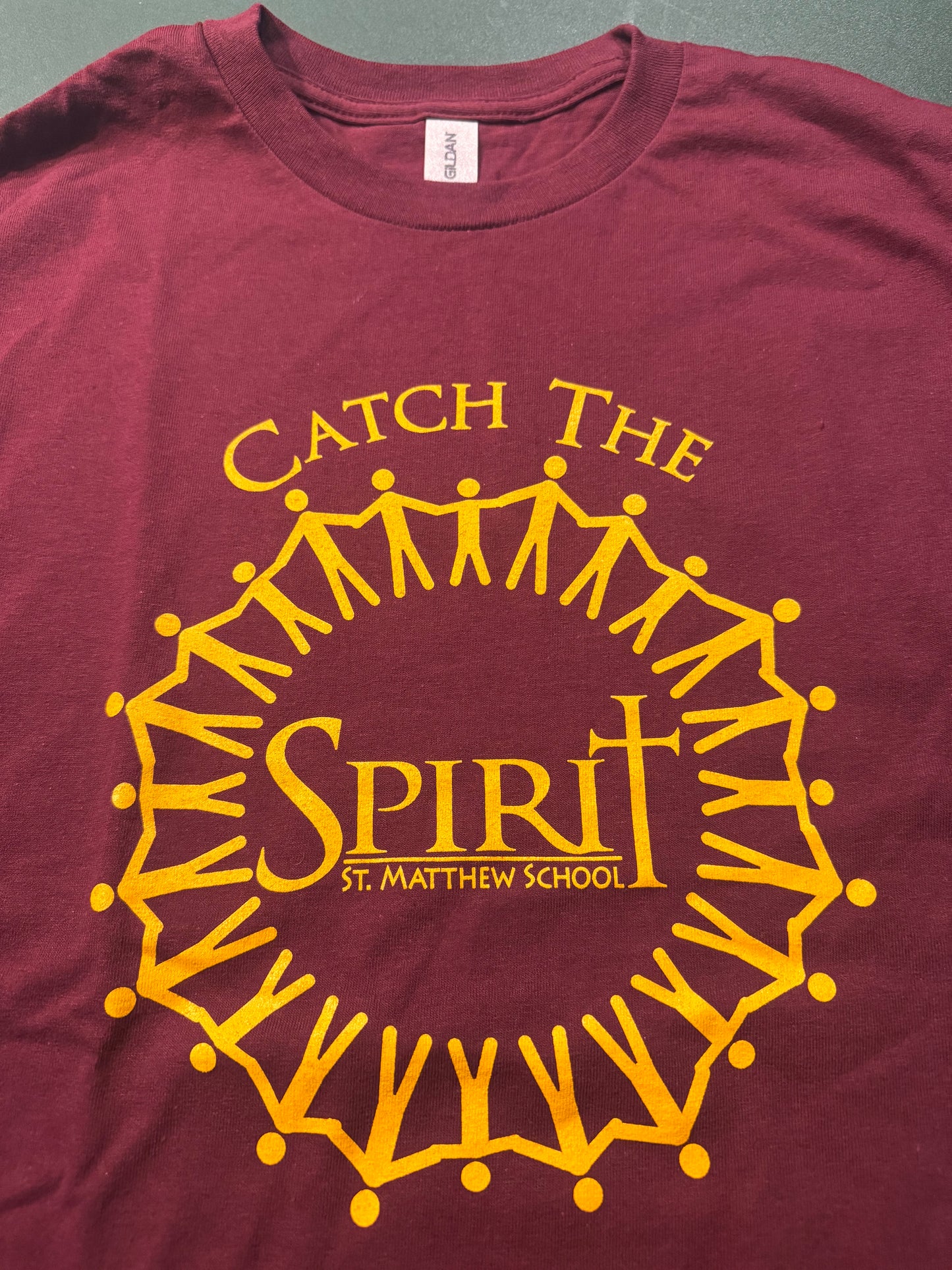 St. Matthew Catch the Spirit Heavy Cotton Short Sleeve T-Shirt