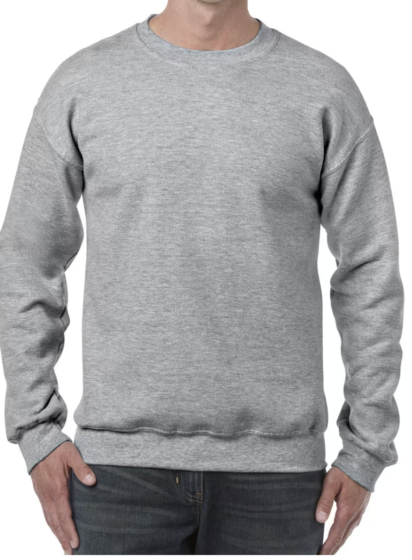 St. Matthew Football Heavy Blend Fleece Crew Sweatshirt