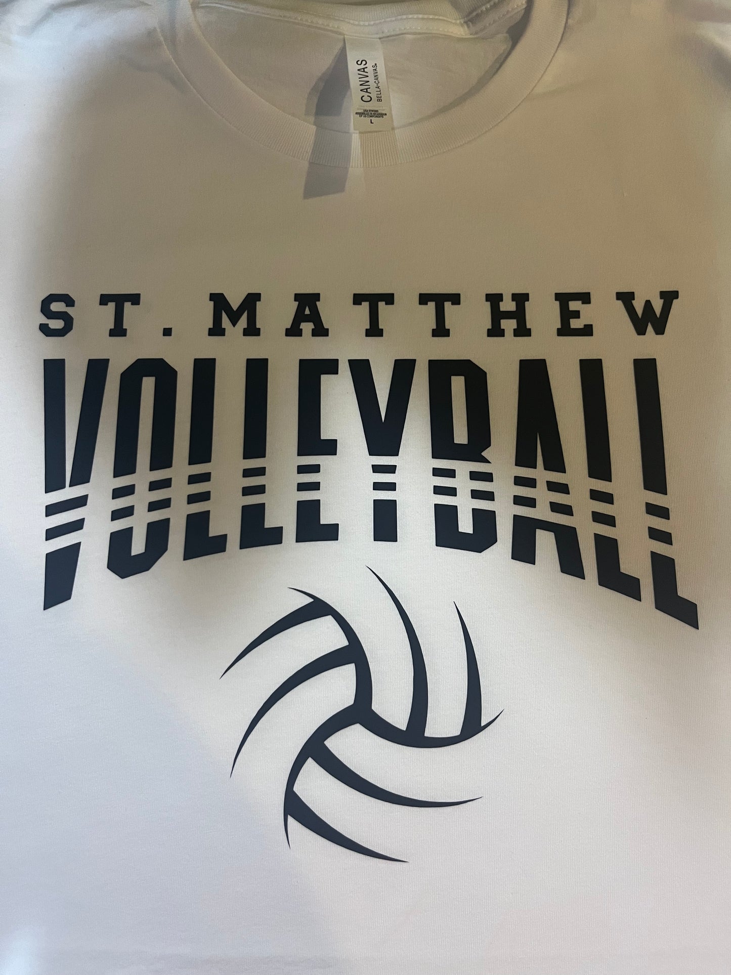 St. Matthew Volleyball Heavy Blend Fleece Crew Sweatshirt