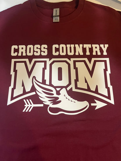 St. Matthew Cross Country Mom Heavy Cotton Short Sleeve T-Shirt