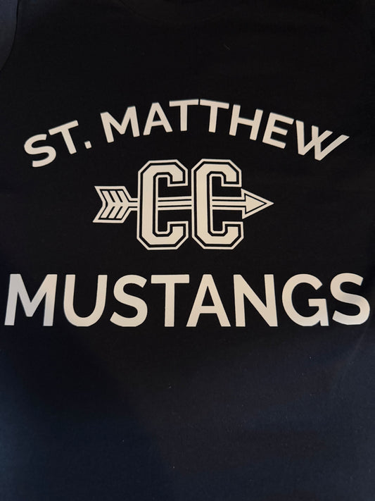 St. Matthew Cross Country Soft Short Sleeve Jersey T-Shirt