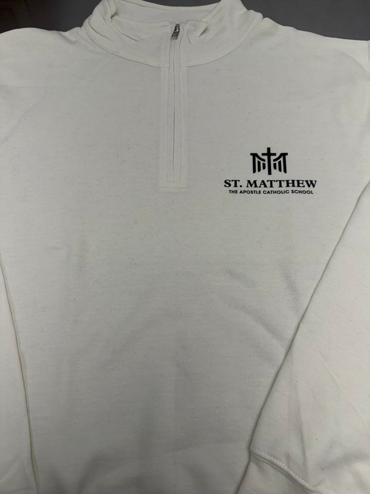 St. Matthew Unisex Heavy Blend 1/4 Zip Sweatshirt