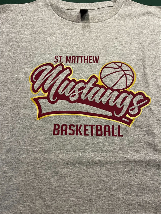 St. Matthew Basketball Unisex Heavy Blend Gildan Hoodie Sweatshirt