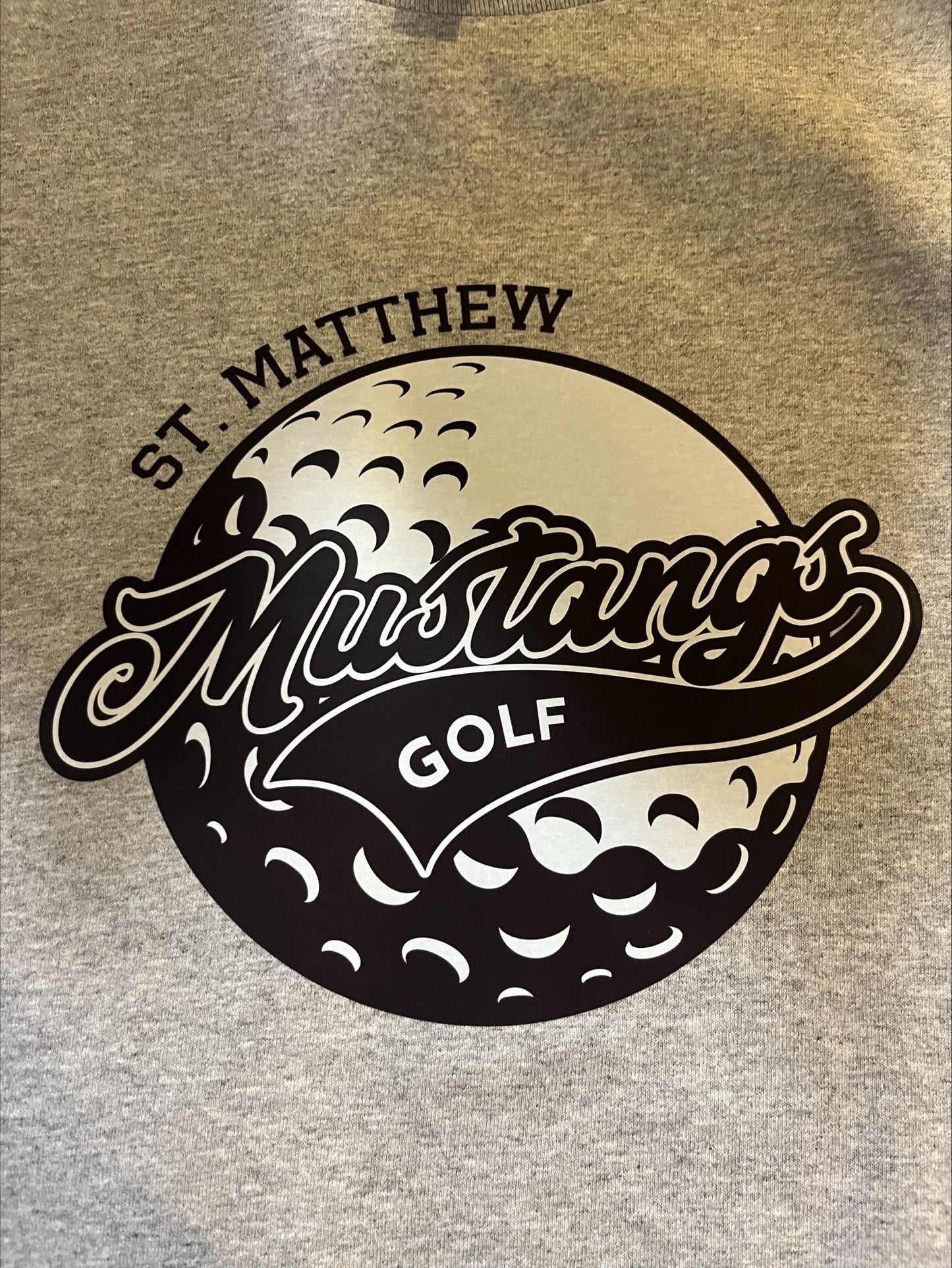 St. Matthew Golf Heavy Cotton Short Sleeve T-Shirt