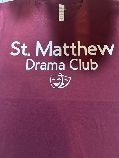 St. Matthew Drama Club Heavy Cotton Short Sleeve T-Shirt