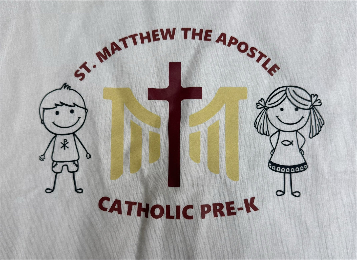 St. Matthew Pre-K Special Occasion Heavy Cotton Short Sleeve T-Shirt